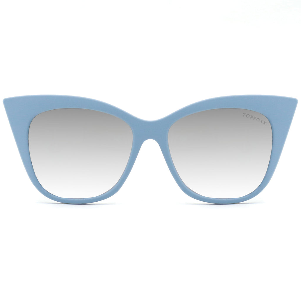Venicia Blue Mirror Cateye
