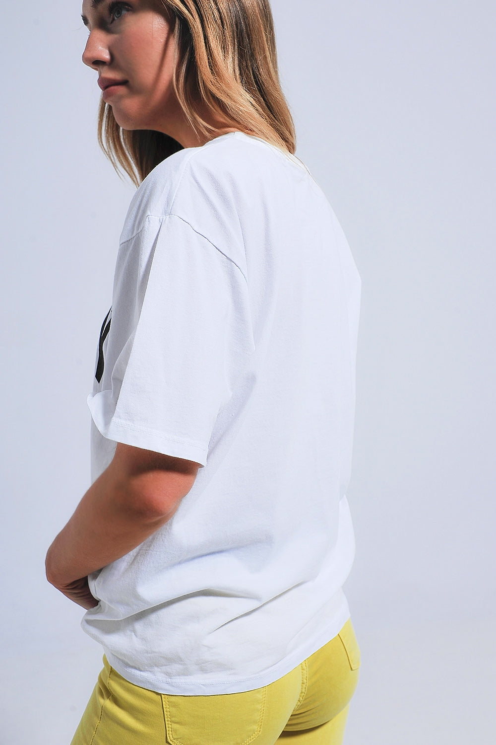 Brooklyn Graphic Tee in White