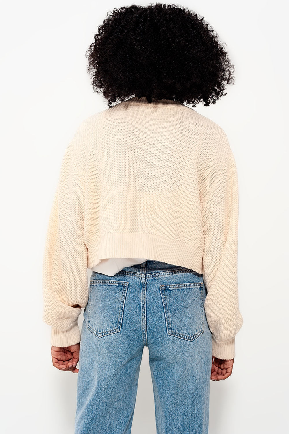 Makena Cardigan with Diamante Button Detail