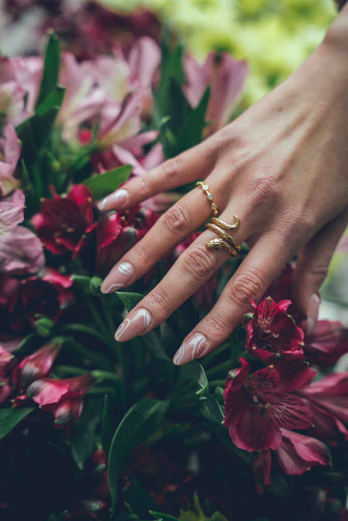 Estelle Snake Ring