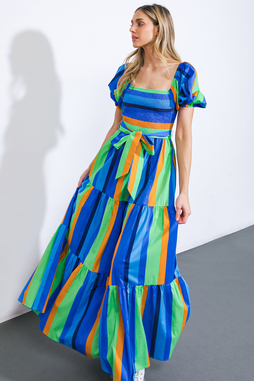 Vivi Woven Maxi Dress by Flying Tomato