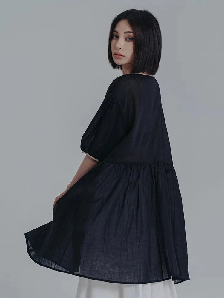 Misato Puff Sleeve Top