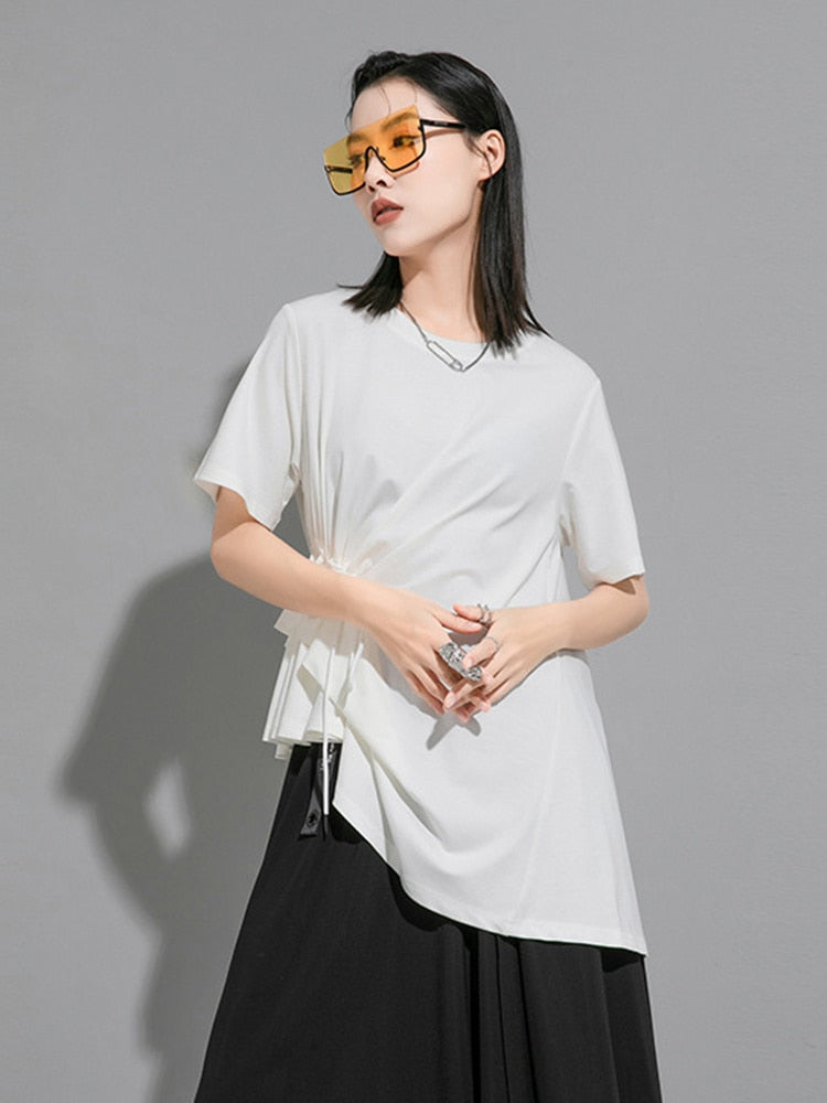 Yoko Drawstring Tee