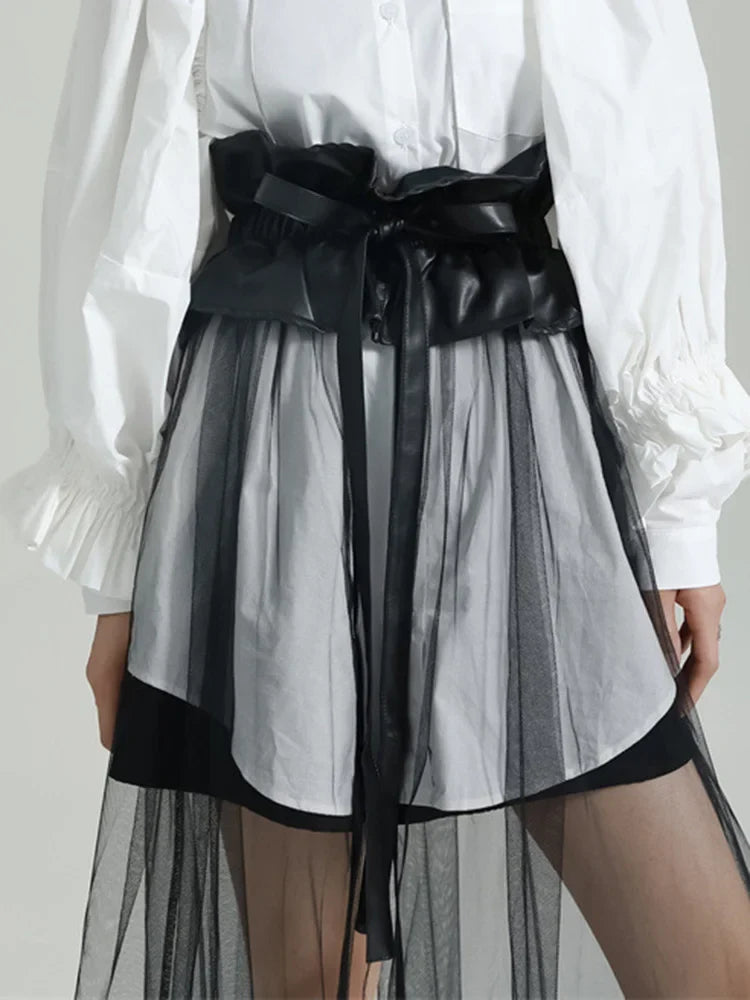 Masami Sheer Tulle Skirt