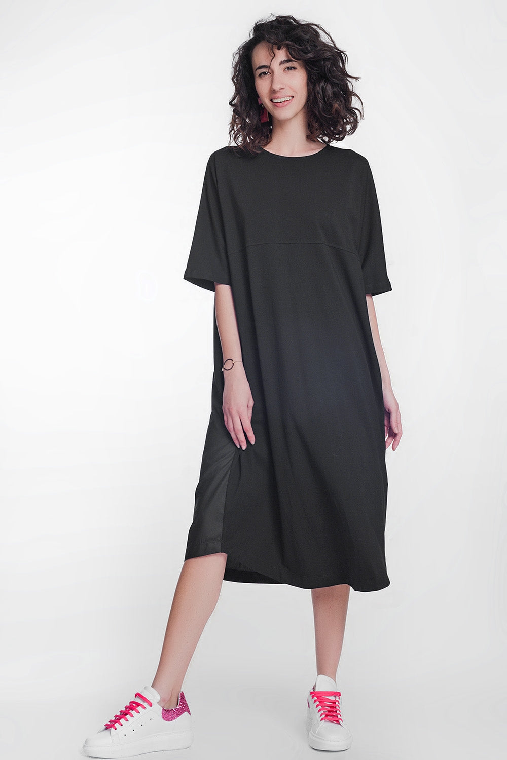 Orianna Poplin T-Shirt Dress