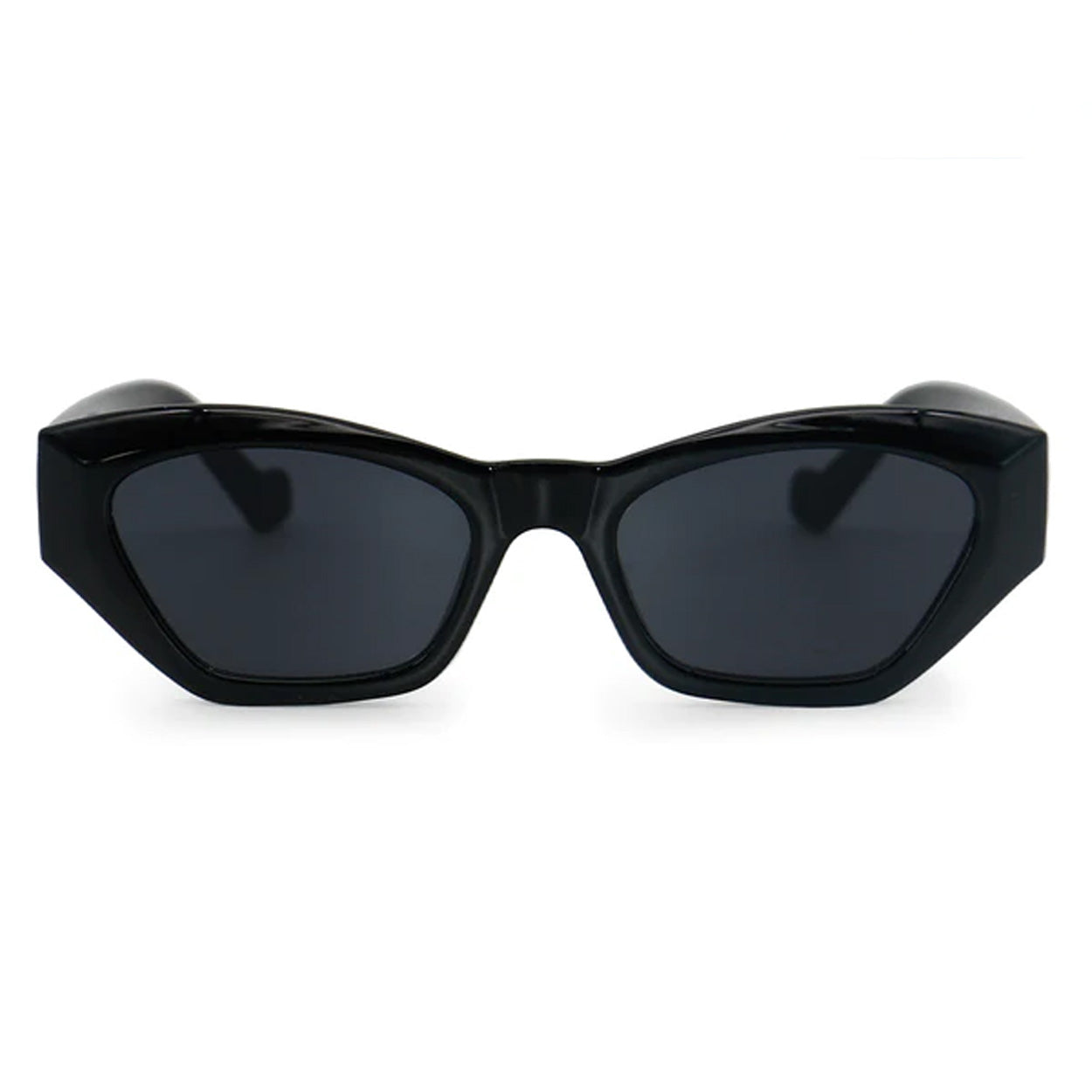 Felina Black Geometric Sunglasses