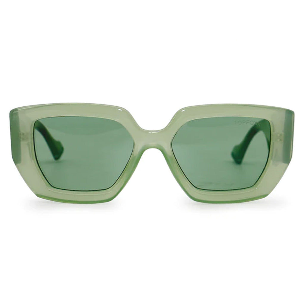 Chloe Green Oversized Sunglasses