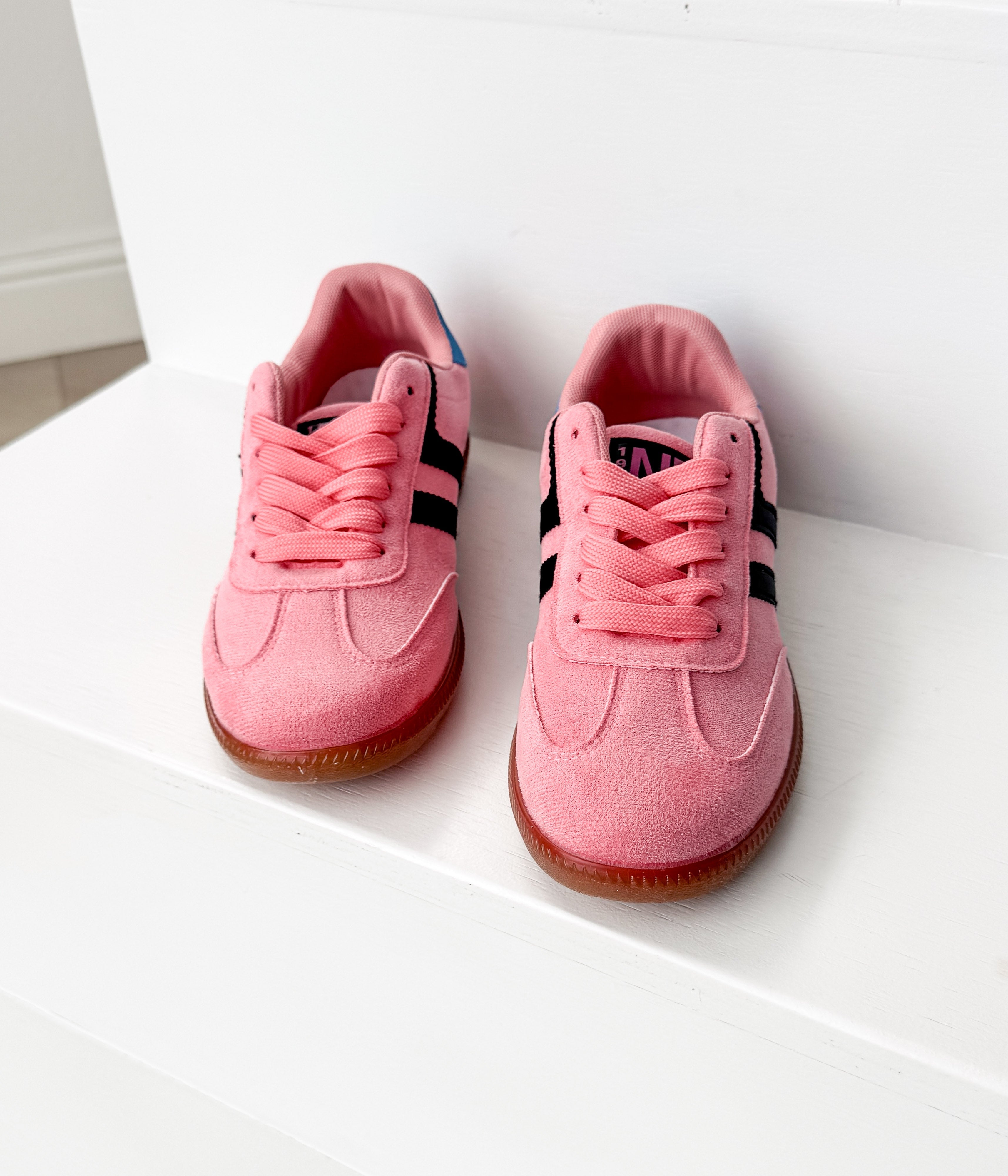 Stockholm Sneaker in Pink/Black