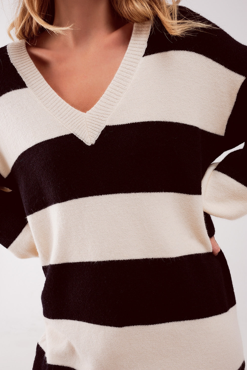Ilona Striped Sweatshirt Dress