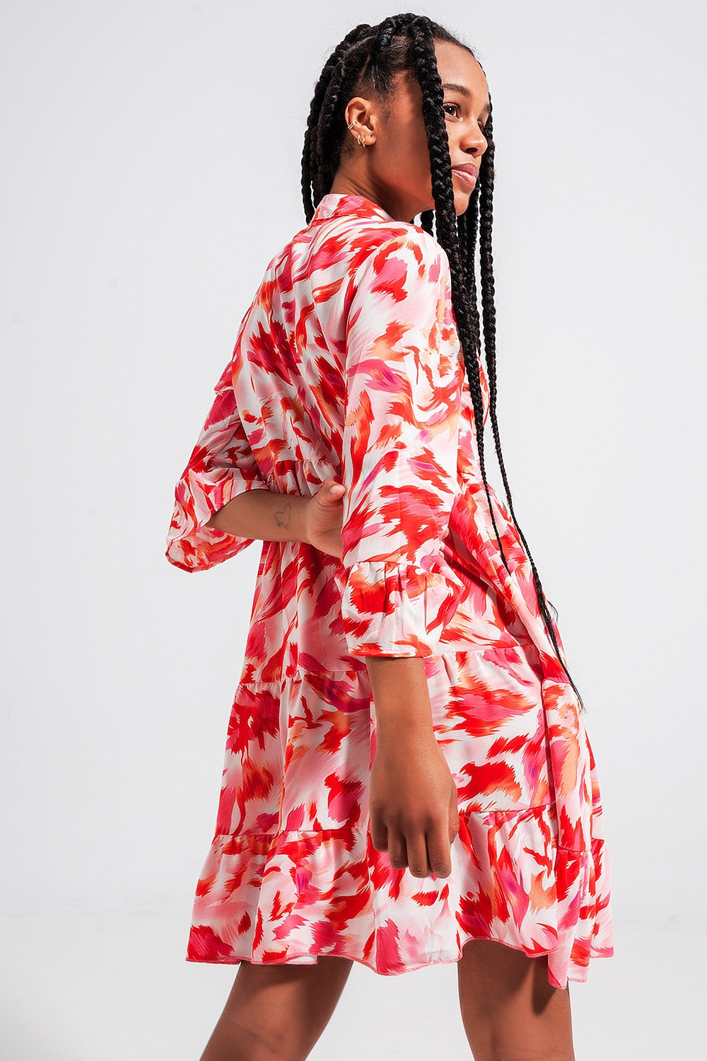 Bessie Tiered Mini Dress