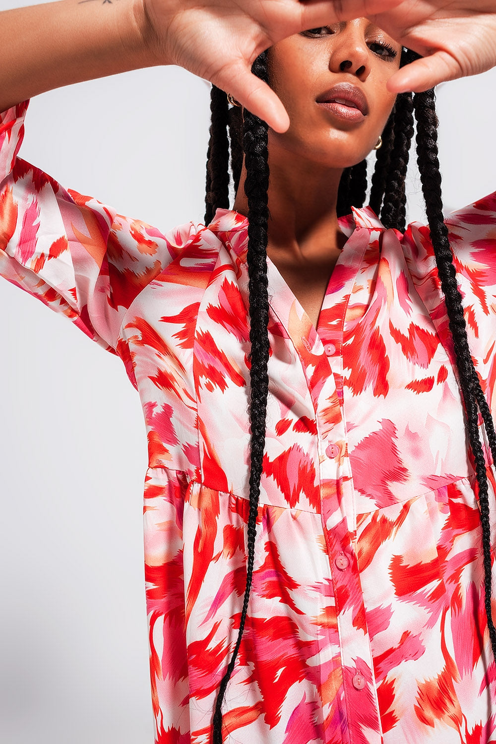 Bessie Tiered Mini Dress