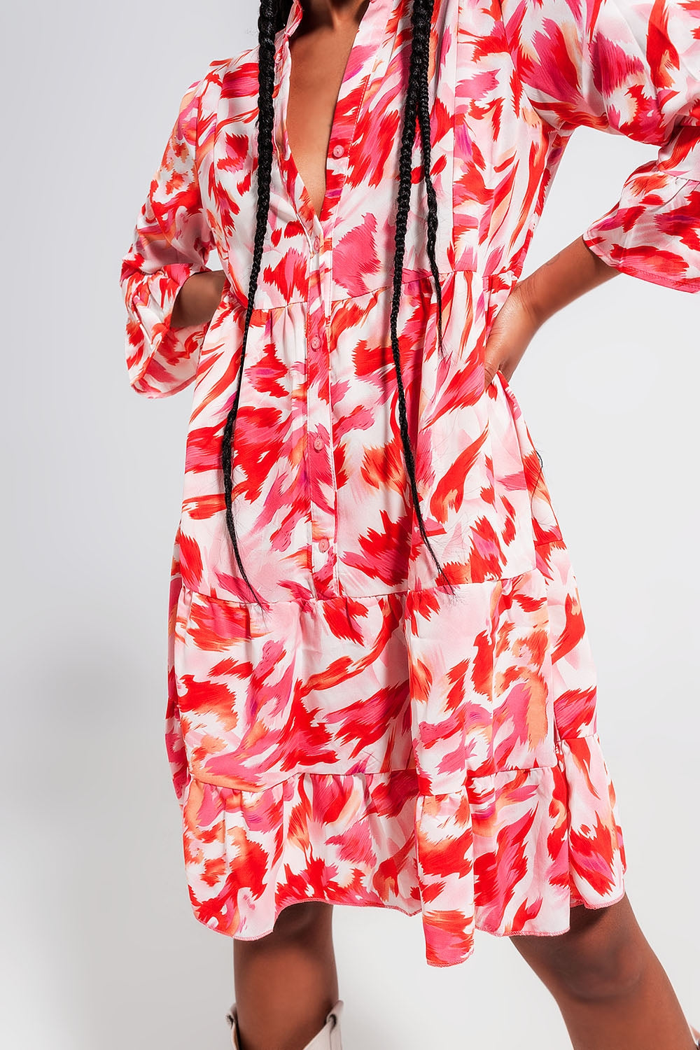 Bessie Tiered Mini Dress